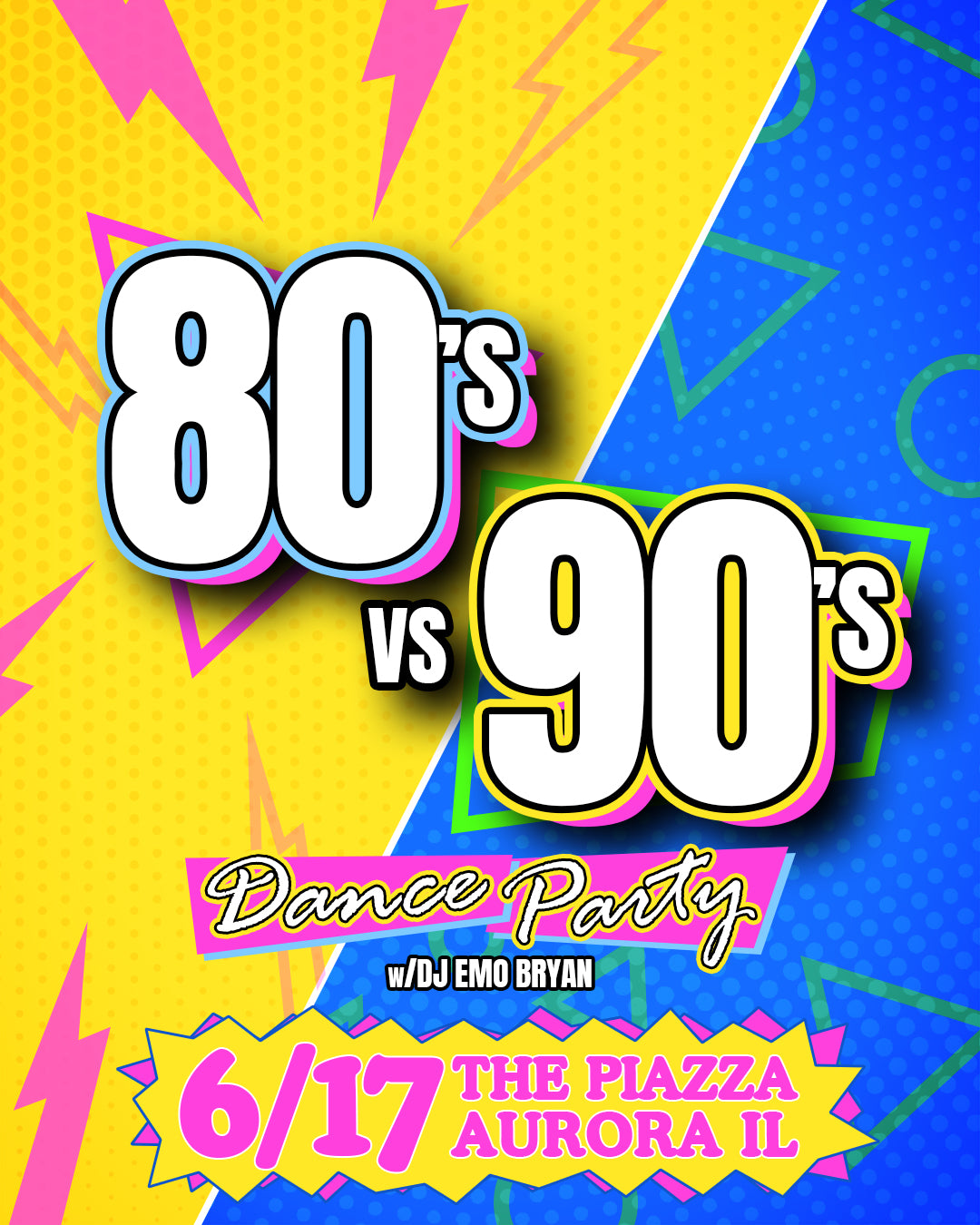 80s vs 90s MUSIC VIDEO DANCE PARTY!