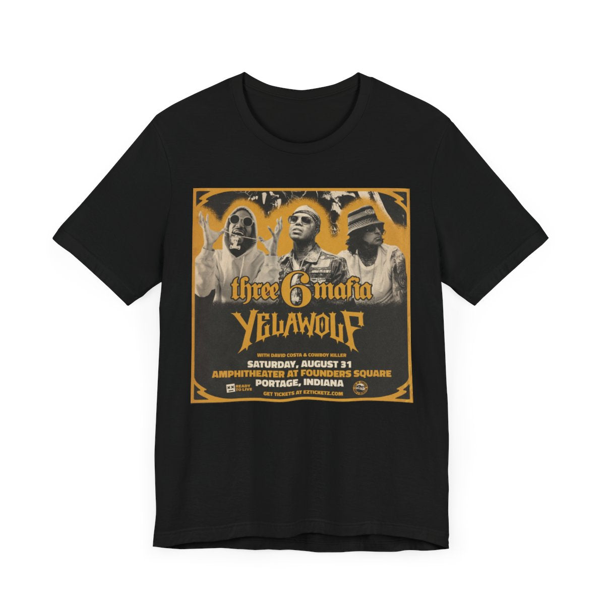 Three 6 Mafia x Yelawolf - Portage Event Merch