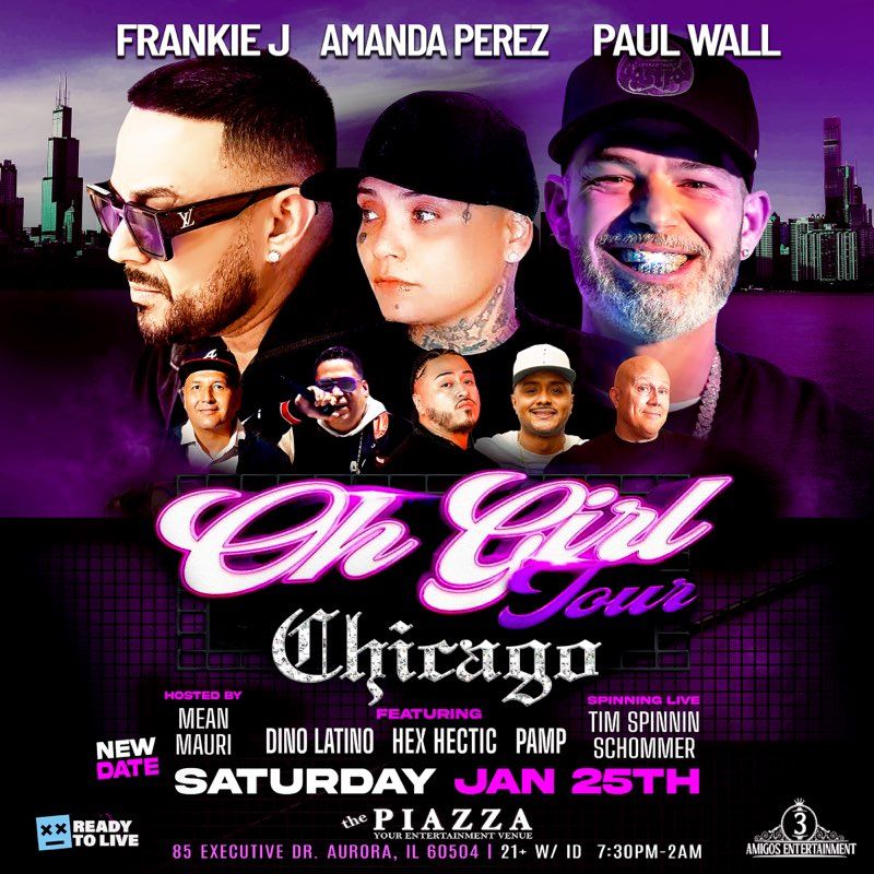Paul Wall , Frankie J & Amanda Perez