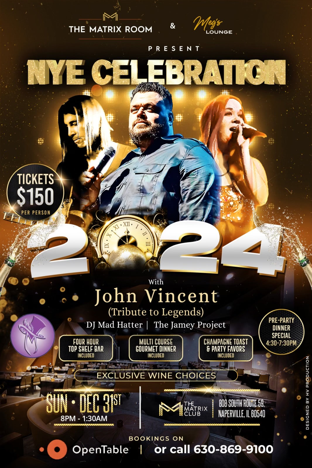 NYE 2024 - MEGS ROOM - THE MATRIX